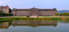 Place of Cardinal d Rohan, built in France in 1779, nicknamed The Alsace Versailles